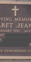 Margaret Jean (Meadows) Ford.  1938-1987